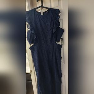 New lace with lining jumpsuit